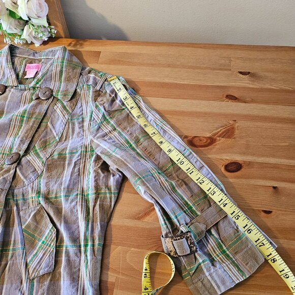 She's Cool - Vintage Jacket Style Blouse - Picture 3 of 11